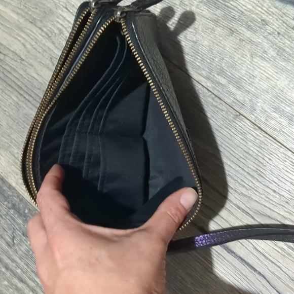 Rare Coach Oil Slick Purple Snakeskin Wallet/ Wristlet - Picture 8 of 10